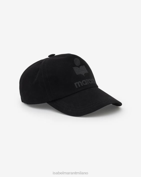 accessorio R88T1077 Isabel Marant unisex Cappellino con logo Tyron nero