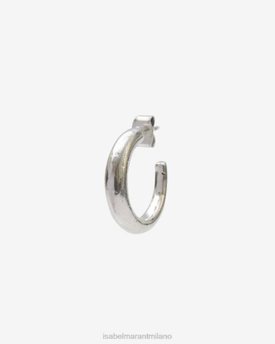 accessorio R88T1427 Isabel Marant uomini orecchini ad anello da uomo argento