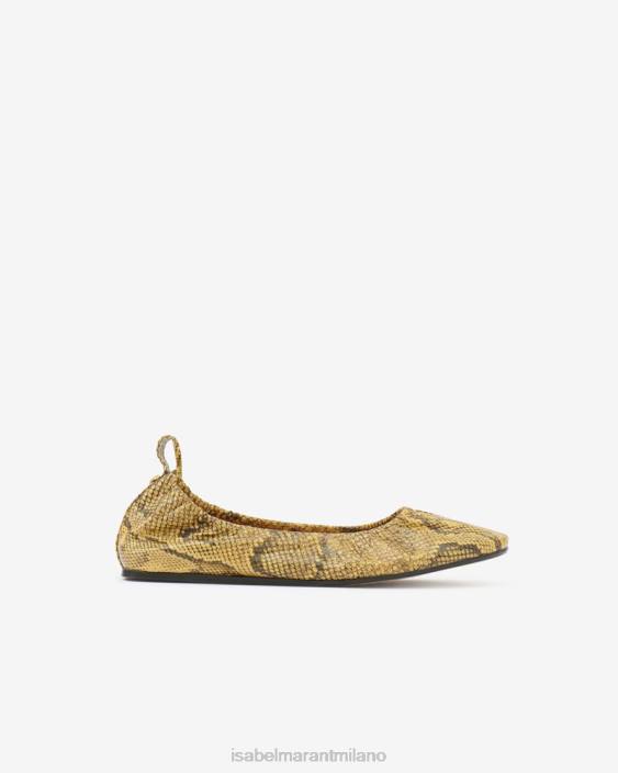 calzature R88T897 Isabel Marant unisex scarpe da ballo Belna naturale
